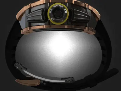 Richard Mille RM 11-03 watch 3D model