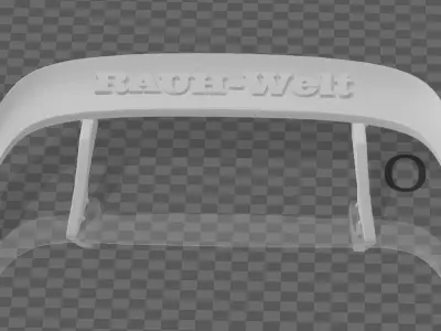 RWB hotwheels spoiler mod 1 ready for 1-64 3D print model