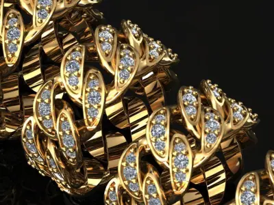 7 SIZE CUBAN RINGS PACK