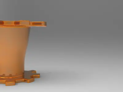 Opu Table Low-poly 3D model
