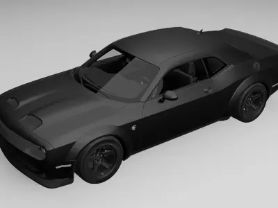 Dodge Challenger  3D model