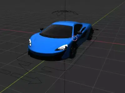 mclaren car 3D model