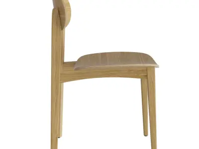 Dana Chair Low-poly 3D model