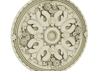 Gypsham mold Low-poly 3D model