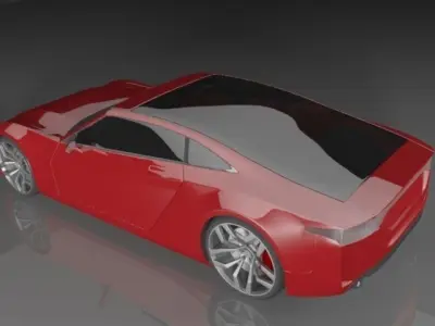 sport coupe 2016 3D model