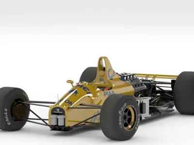 Lotus 101 Judd  3D model