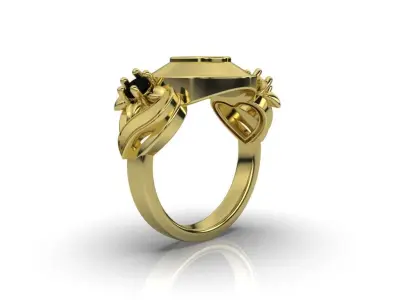 DEGREE RING 3D print model