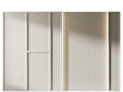 Decorative V35 Wall Panels 3D model