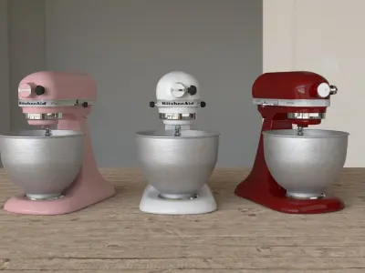 Kitchenaid Standmixer 3D model