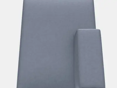 JATTEBO Chaise longue module left 2 3D model