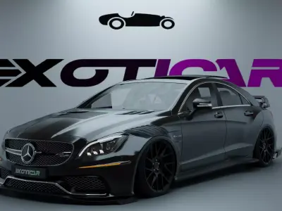 Mercedes CLS63 Modified 3D model