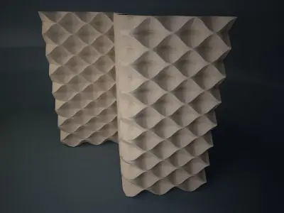 04 PARAMETIC PATTERN Low-poly 3D model