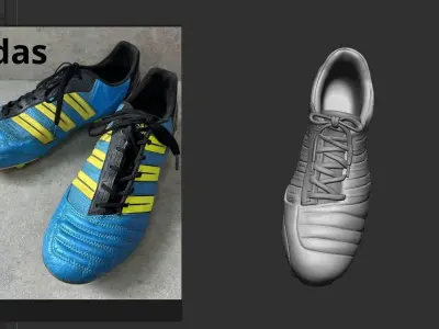 football adidas Adipower Predator X 3d print  3D print model