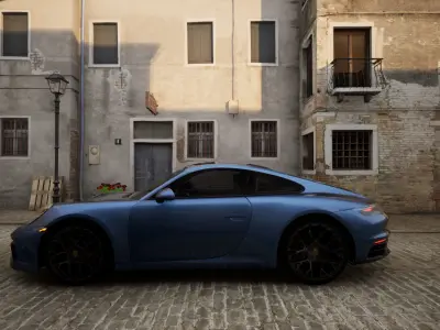 Porsche 911 Carrera S 2019 3D model