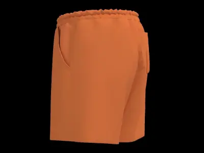 Male short 3D model