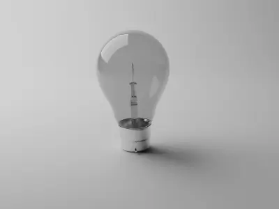 Light bulb Free 3D model