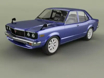 Mazda RX3 Sedan 3D model