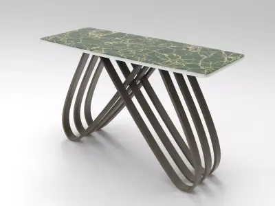 Oddy Table Low-poly 3D model