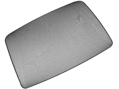 Car Front Wind Shield 3D print model