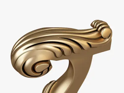 Arm and leg furniture for CNC 3D model