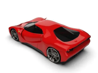 ferrari sf80 concept  3D model