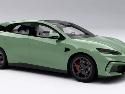 BYD Seal 06 GT 2024 Low-poly 3D model