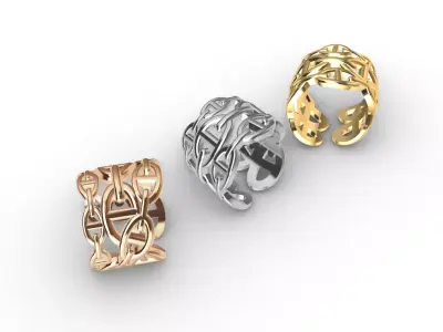 Rings Hermes  3D print model