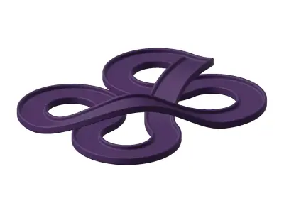 Plastic Premium Automotive Track Toy 3D model