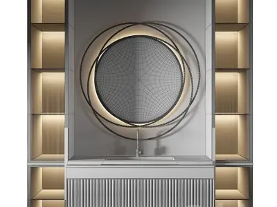 Luxury Bathroom 305 3D model