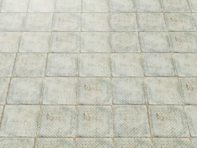 Angela Harris  Decor 8x8 Ceramic Tile 3D model