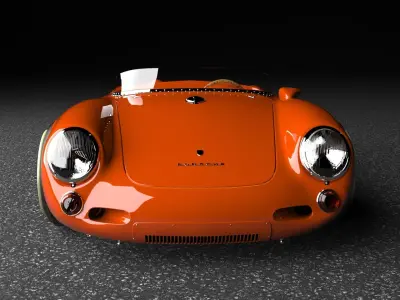 PORSCHE 550 SPYDER 1965   3D model