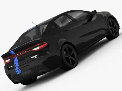 Dodge Dart Mopar 13 2013 3D model