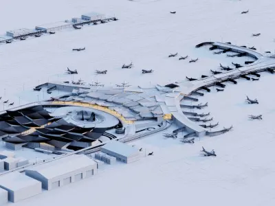 China International Airport Kunming 3D model