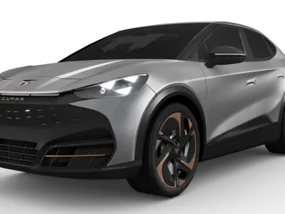 Cupra Tavascan 2024 Low-poly 3D model