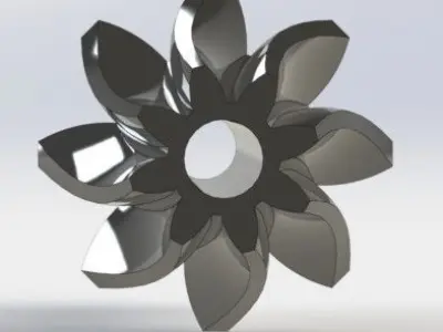 Helical Screw 3D model