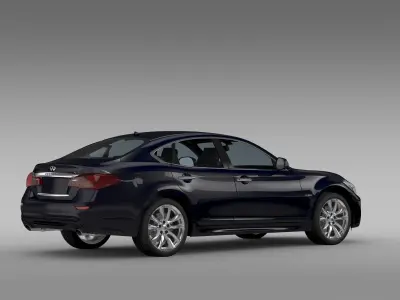 Infiniti Q70 Hybrid Y51 2017 3D model