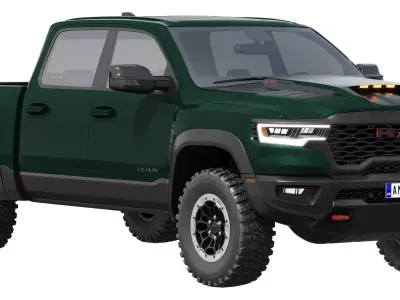 RAM 1500 SRT TRX 2027 3D model