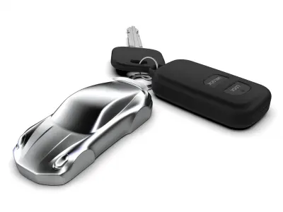 Porsche 911 -992- Turbo Speedform Automotive Sculpture Keychain  3D print model