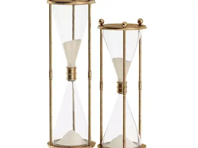 Hourglasses hourglass set 3D model