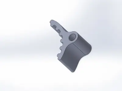 Crankshaft retainer for VAG timing change belt fixator TD  3D print model