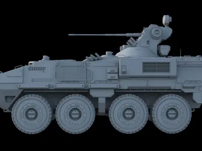 Infantry Carrier Vehicle  - ICV 3D model
