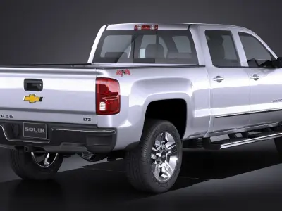 Chevrolet Silverado HD 2017 3D model