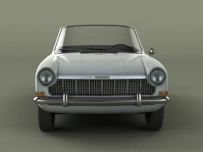 Opel Kadett Frua Cabriolet 3D model