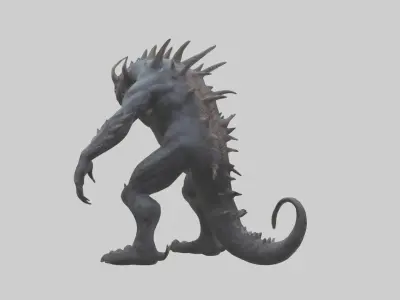 Beast of the Abyss model 2 3D model