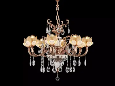 MD 6806-8 Osgona Chandelier 3D model
