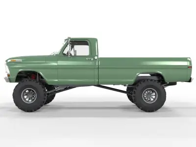Generic Pick Up F150 Lifted Edition 3D model