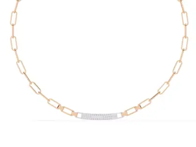 Diamond Necklace 360 animation renders 3dm stl details 3D print model