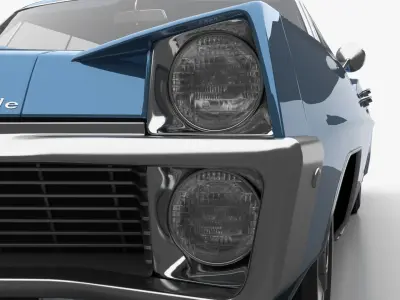 Pontiac Bonneville 67 3D model