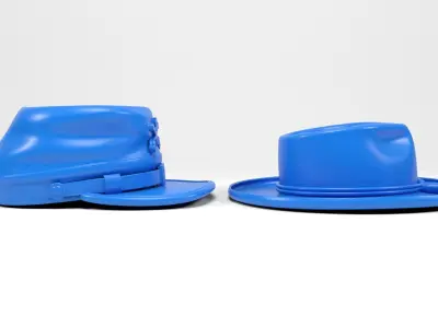 Western Hats 3D print model