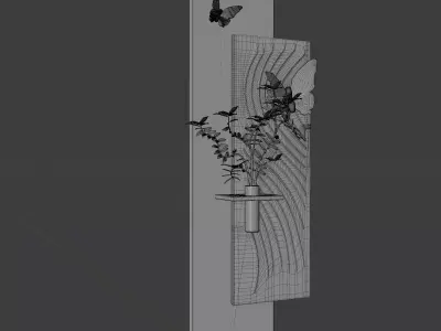 CanvasPanel wall decor 3D model